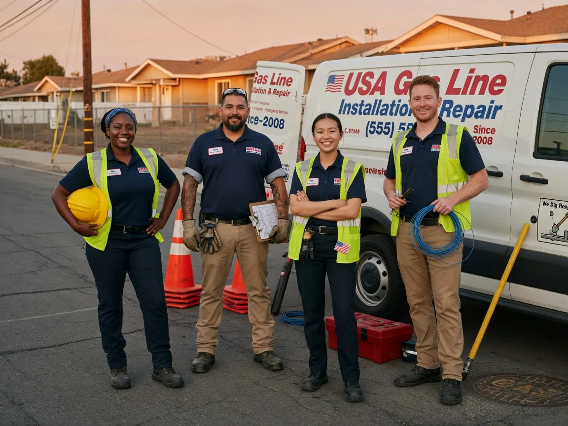 Gas Line Installation company in Alba, TX